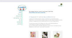 Desktop Screenshot of lambes.se
