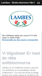 Mobile Screenshot of lambes.se