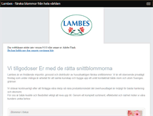 Tablet Screenshot of lambes.se